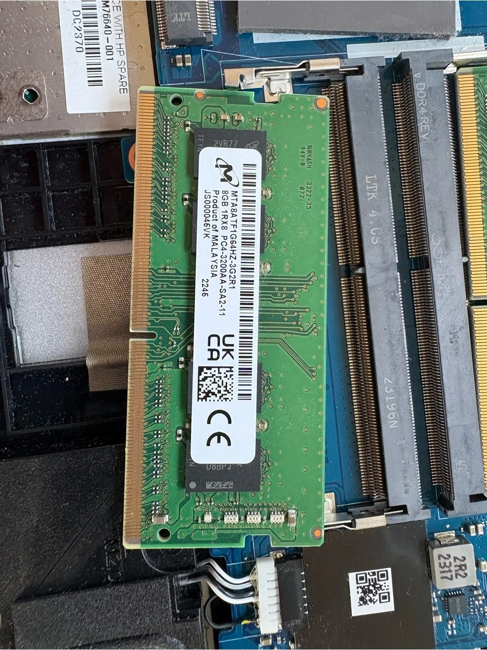 ( for parts only, missing hard. drive) HP Laptop with Ryzen